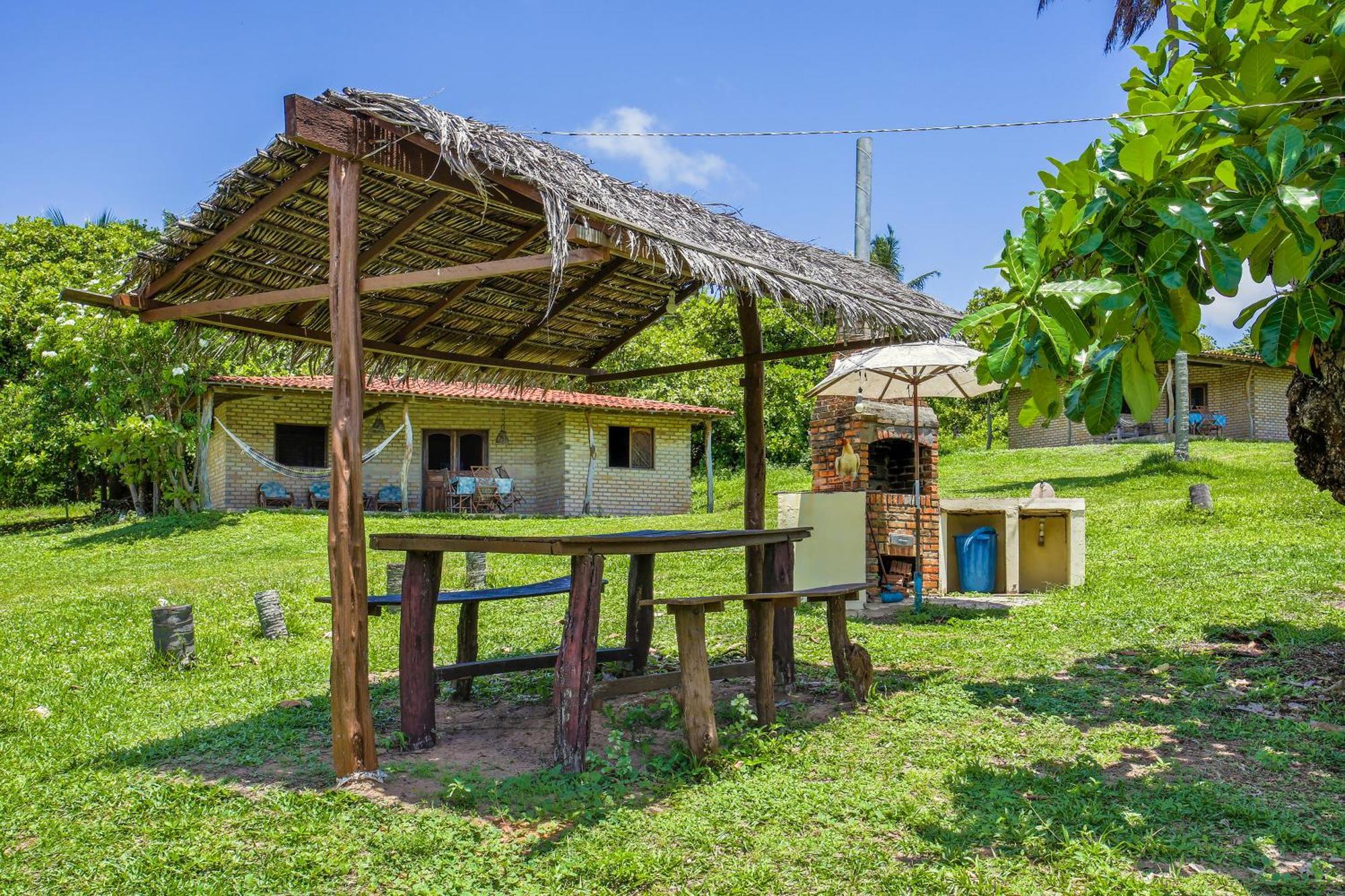 Barravilha Chales Barra do Cunhau Bagian luar foto